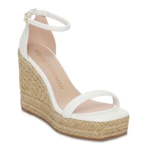 Stuart Weitzman
NEW NUDIST ESPADRILLE WEDGES